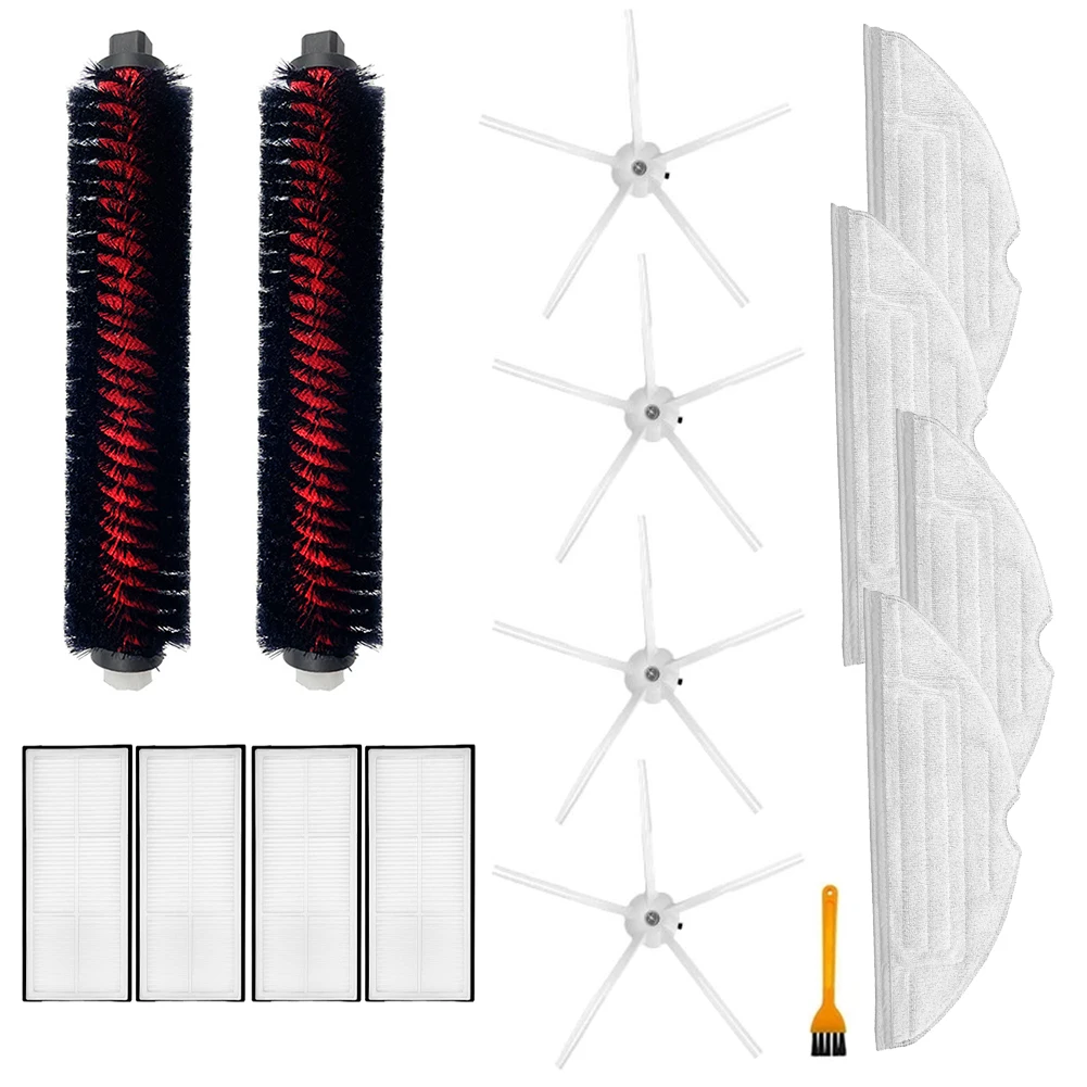 

Roll Side Brush Filter For Roborock G10 G10S PRO S7 Maxv Ultra S7 Pro Ultra Cordless Vacuum Cleaner Accessories