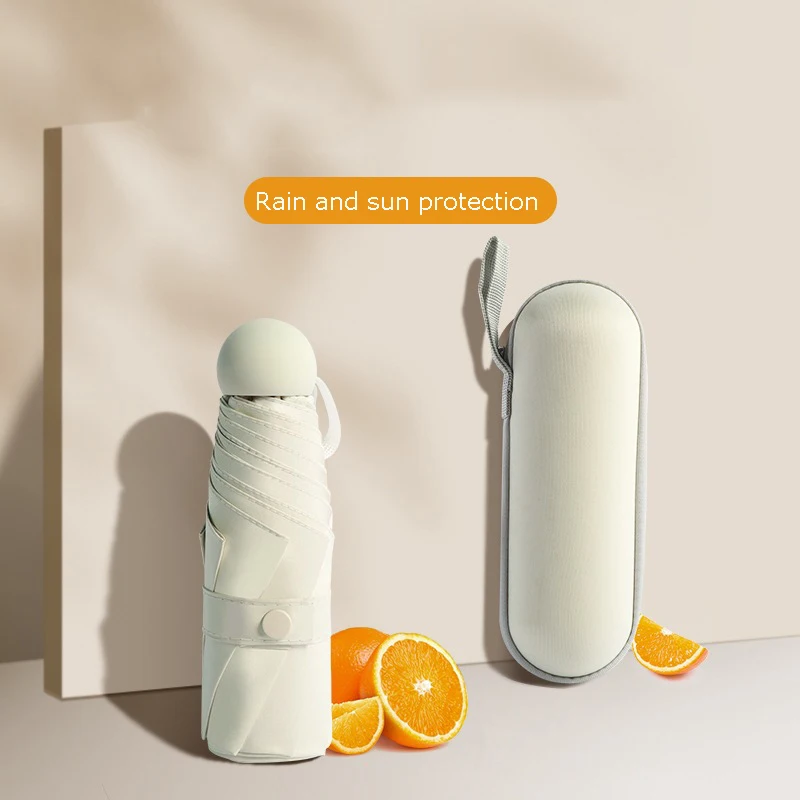 

Sun Umbrella Anti-UV Mini Capsule Umbrella Small Umbrella Pocket Sun Protection and Ultraviolet Protection Parasol Paraguas