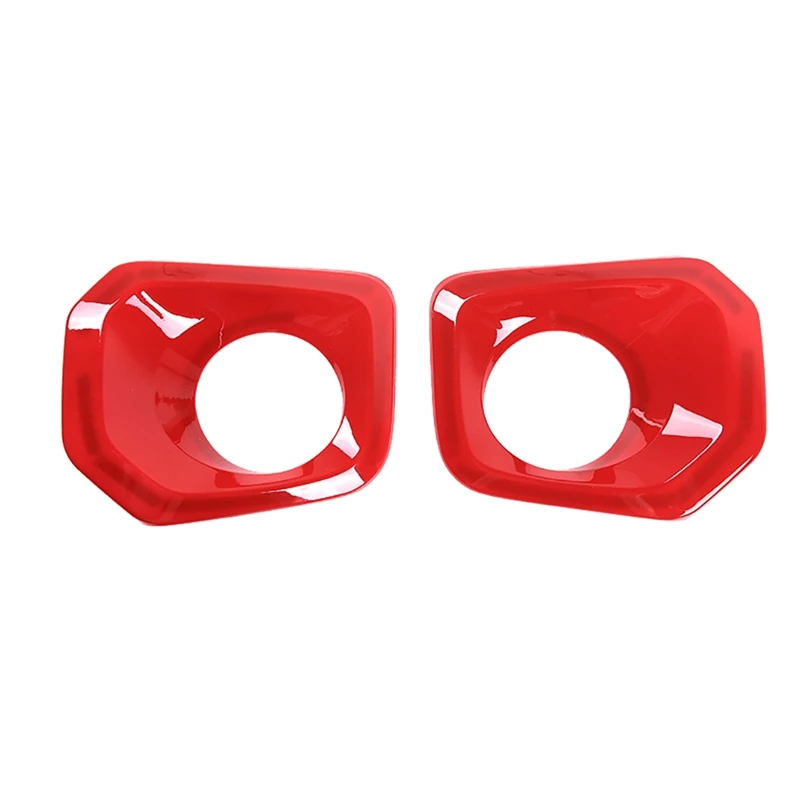 

2Pcs Front Bumper Fog Light Lamp Grille Cover Trim For Toyota Tacoma 2016-2020