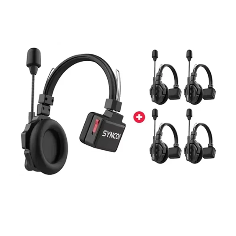 SYNCO Xtalk XPro X5 2 4G Полнодуплексная одноушная шумоподавительная беспроводная система