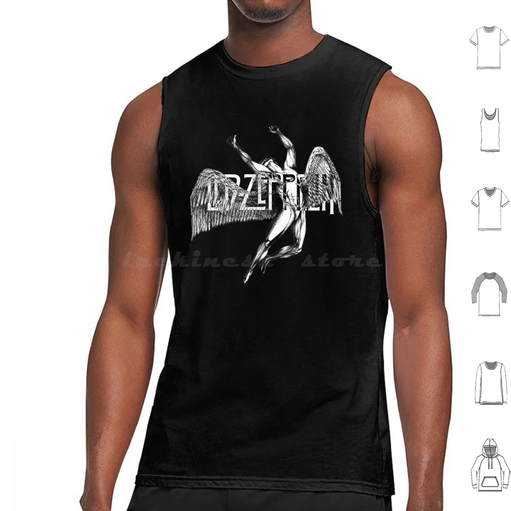 

[ High Quality Premium ] Swan Song Tank Tops Print Cotton Music Hard Blues Heavy Metal Blues