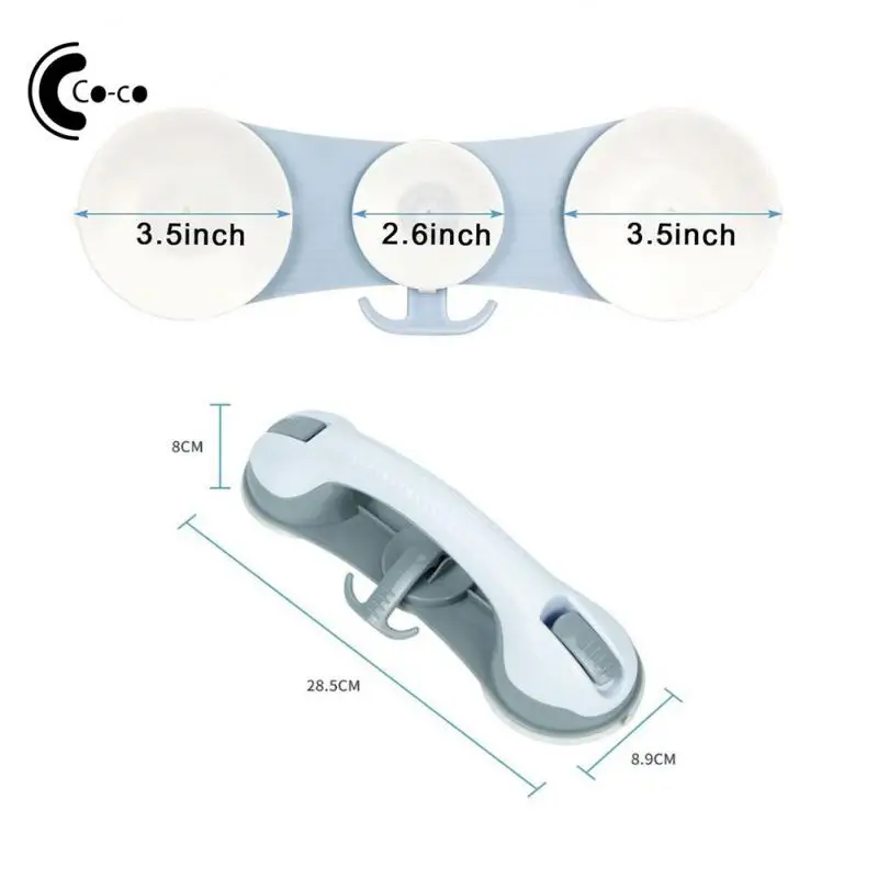 

Поручни с вакуумной присоской для пожилых, предотвращение падения, аксессуары для ванной комнаты, безопасная ручка, противоскользящая поддержка, сильная присоска