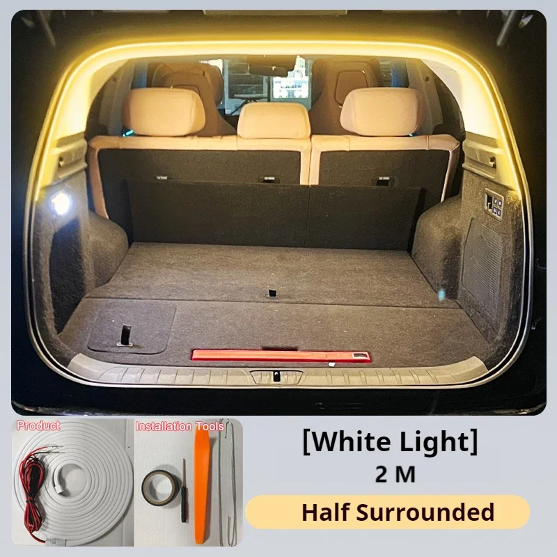 

Задний багажник, светодиодные полосы, багажник для Suzuki Jimny Sierra, декоративная лампа, полоса, авто аксессуары для интерьера, атмосфера