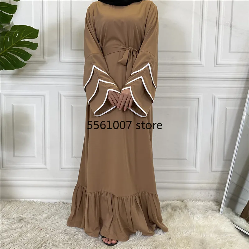 ИД простые плиссированные платья для женщин турецкие Рамадан абайя Дубай Турция