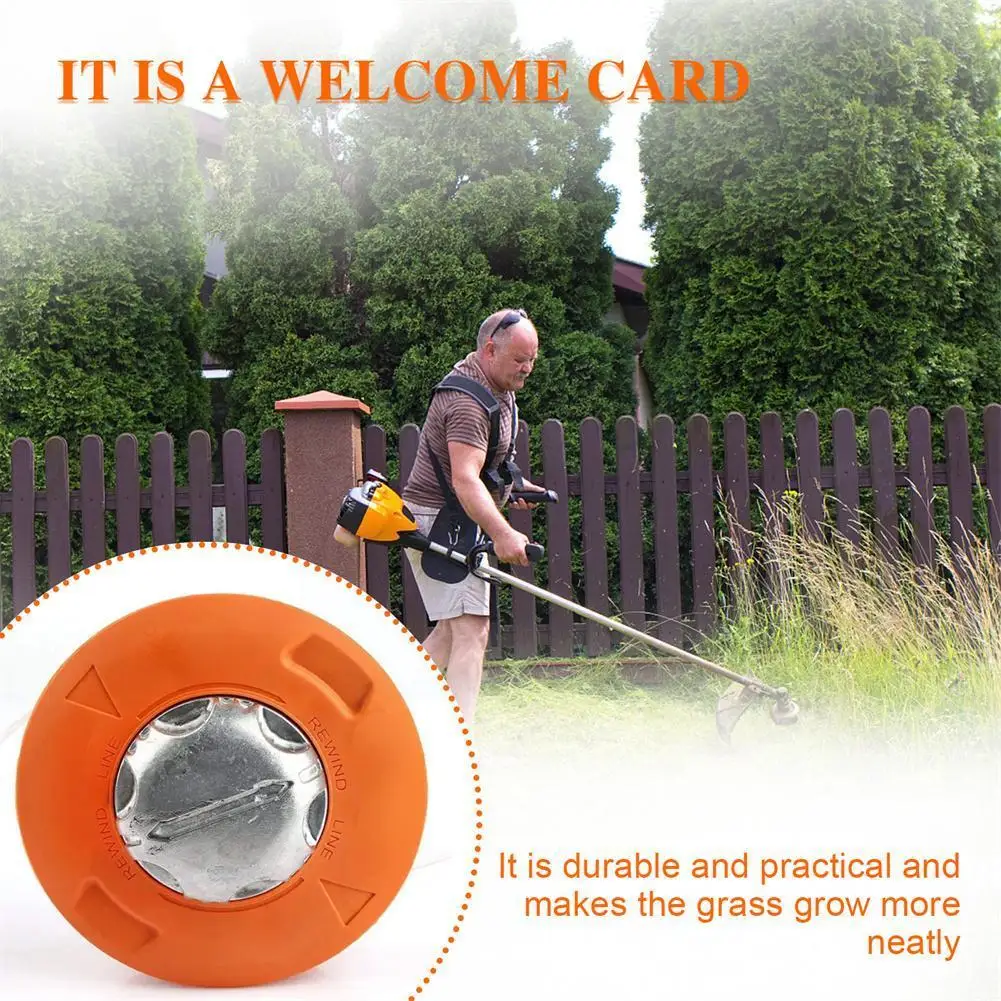 

Aluminum Head Nylon Trimmer Head Universal Bump Feed Parts Grass Aluminum Head Trimmer Cutter Brush Grass Strimmer Garden L Y1D7