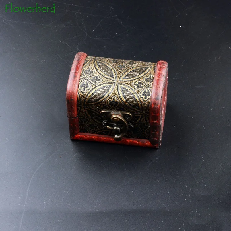 Античная европейская деревянная шкатулка для драгоценностей чехол ювелирных