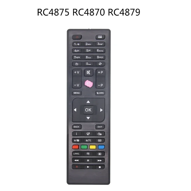 Фото RC4875 RC4870 RC4849 Пульт дистанционного управления для телевизора ДЛЯ JVC VESTEL SELECLINE HITACHI TECHWOOD Telefunken Finlux TE32182B301C10 32272HDDVDL №1