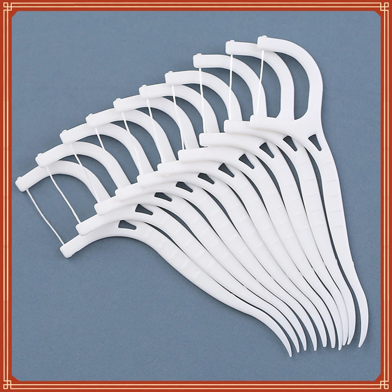 

Dental Floss Flosser Picks Toothpicks Teeth Stick Tooth Cleaning Interdental Brush Dental Floss Pick Cleaning Tooth