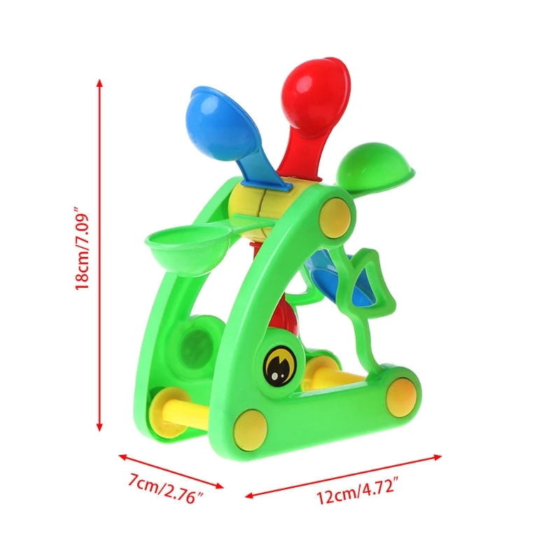 2022 New Windmill Waterwheel Toys Bath Toy Play Sand Water Toys Pool Beach Kid Baby Toy