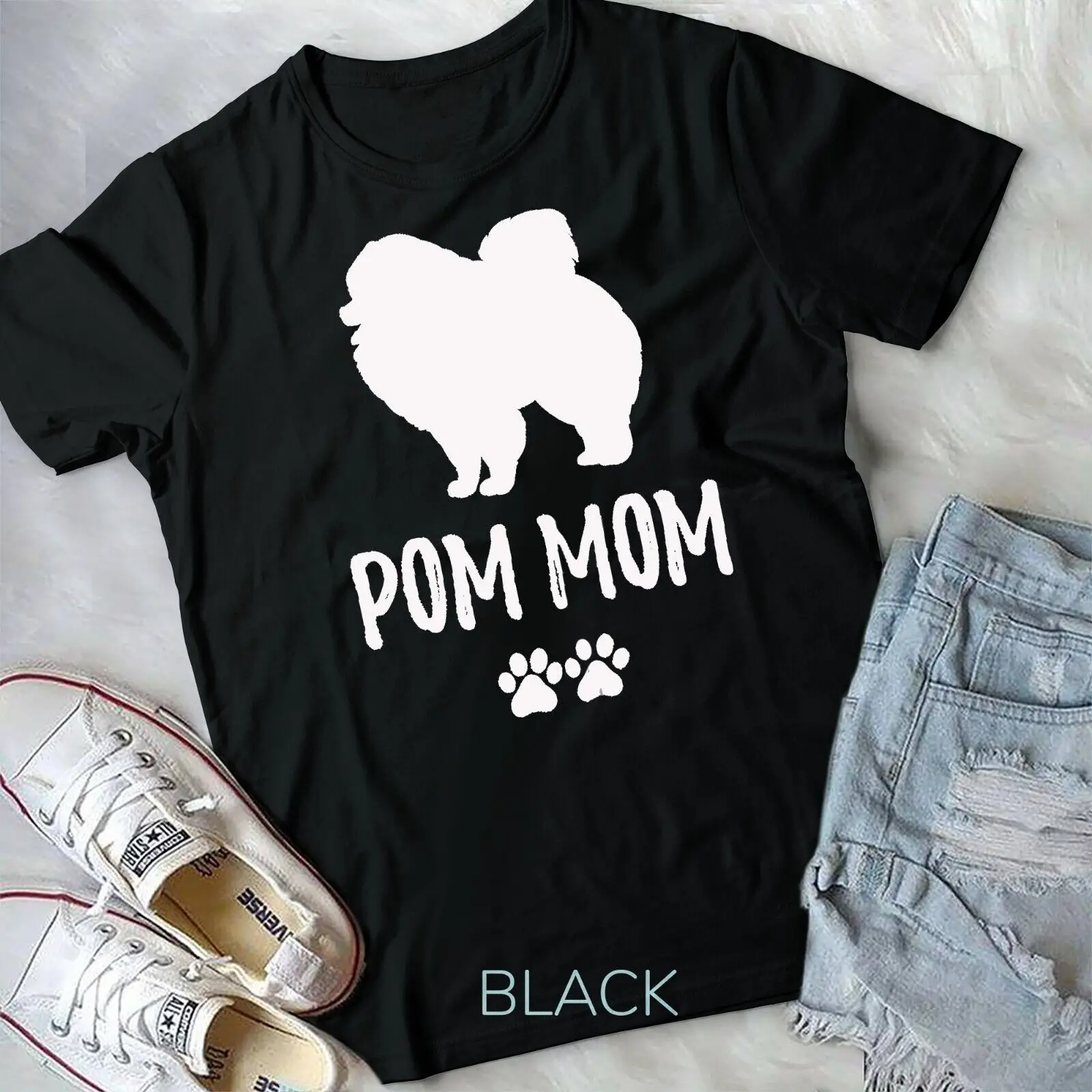 Футболка унисекс с забавным помпоном для мамочек собак