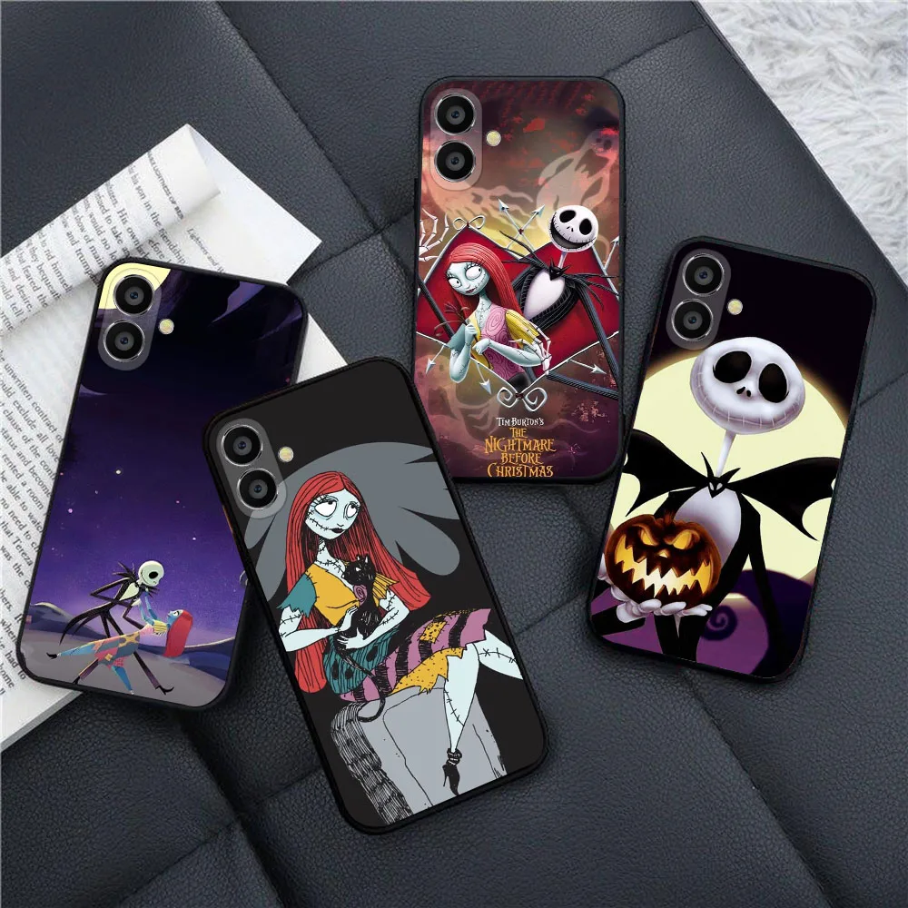 Матовый черный чехол для VIVO Y02 Y02S Y20i Y20a Y17 Y3 Y53S Y15S Y16 Y17S Y19 Y5S Y31 V23E KD-65 Corpse Bride