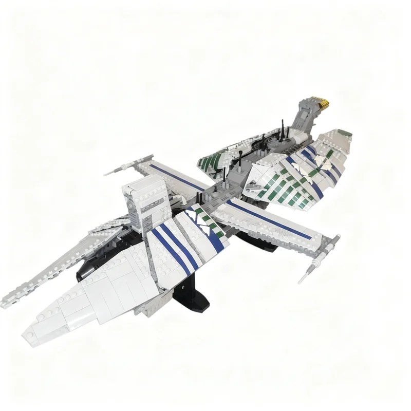 3043 детали MOC UCS Модель звездного фрегата класса Мюнифициент Конструктор из строительных блоков Подарок на Рождество Образовательное художественное творчество (art.: 3920dd0eeea21) - 3920dd0eeea21