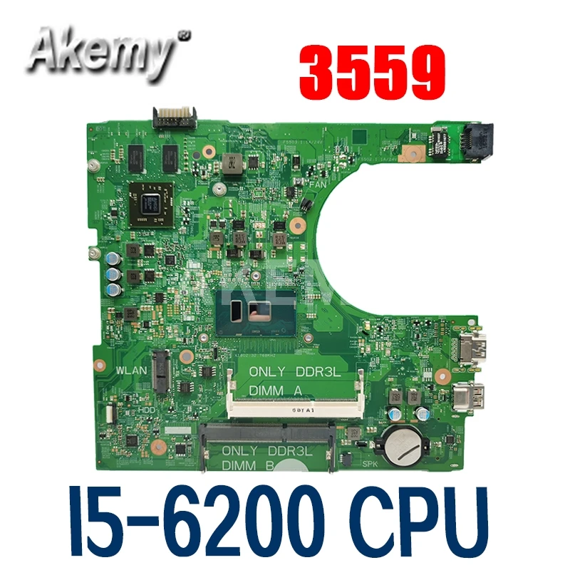 

Материнская плата для ноутбука AKemy 14236-1 для Dell Inspiron 15-3559, оригинальная материнская плата с видеокартой