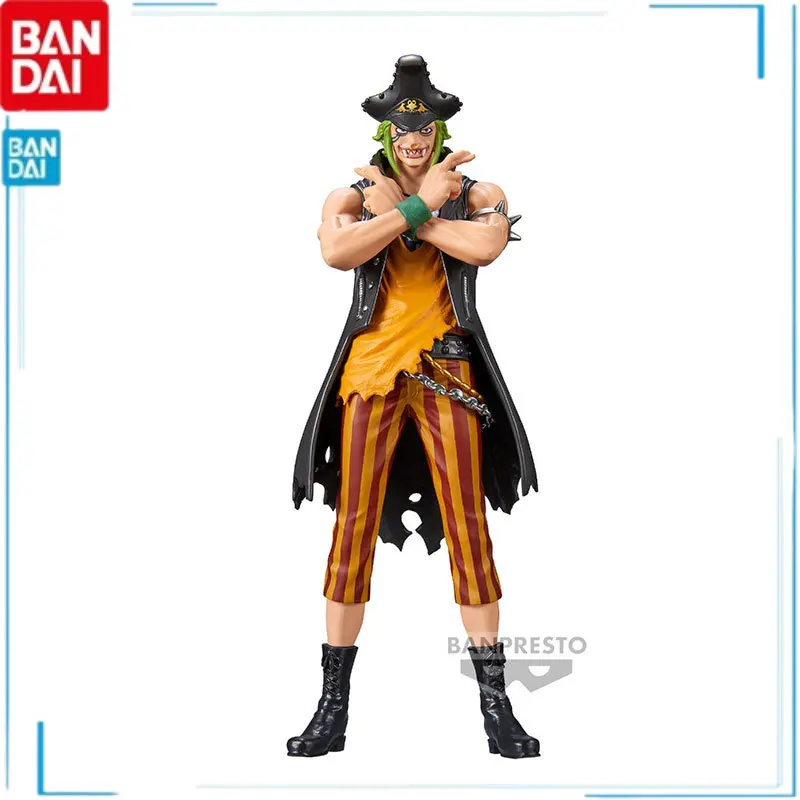 

Bandai Brand New Genuine One Piece Japanese Anime Anime Figures Bartolomeo Goliath The Redhead PVC Desktop Decoration