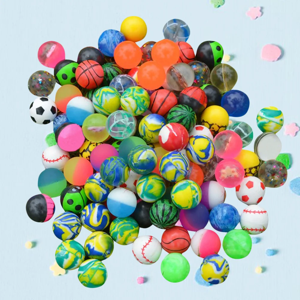 

40pcs Bouncy Balls Durable Premium Novelty Rubber Bouncy Balls High Bouncing Balls Party Favors Toys for Childern