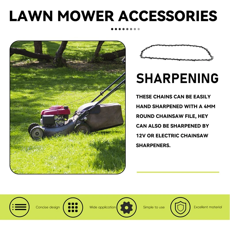 14-дюймовая цепь пилы GTBL 3/8 LP 50DL для STIHL MS250 MS180 MS230 аксессуары