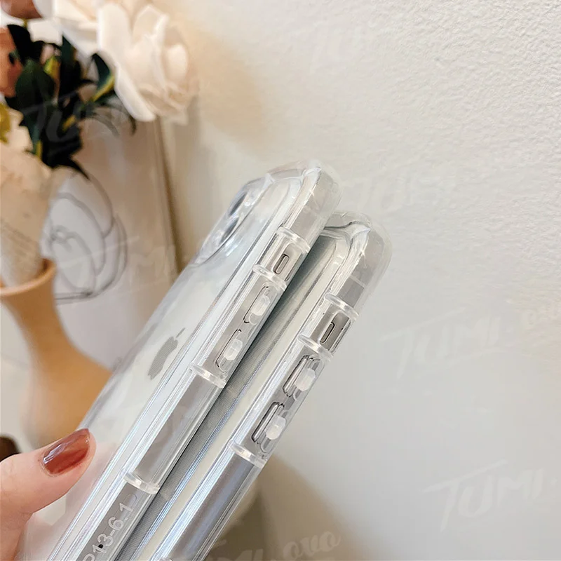 Clear Case For iPhone 16 15 14 13 12 11 Pro Max XS X XR 8 7 Plus SE 2020 Anime Slam Dunk Shockproof Silicone Protective Cover