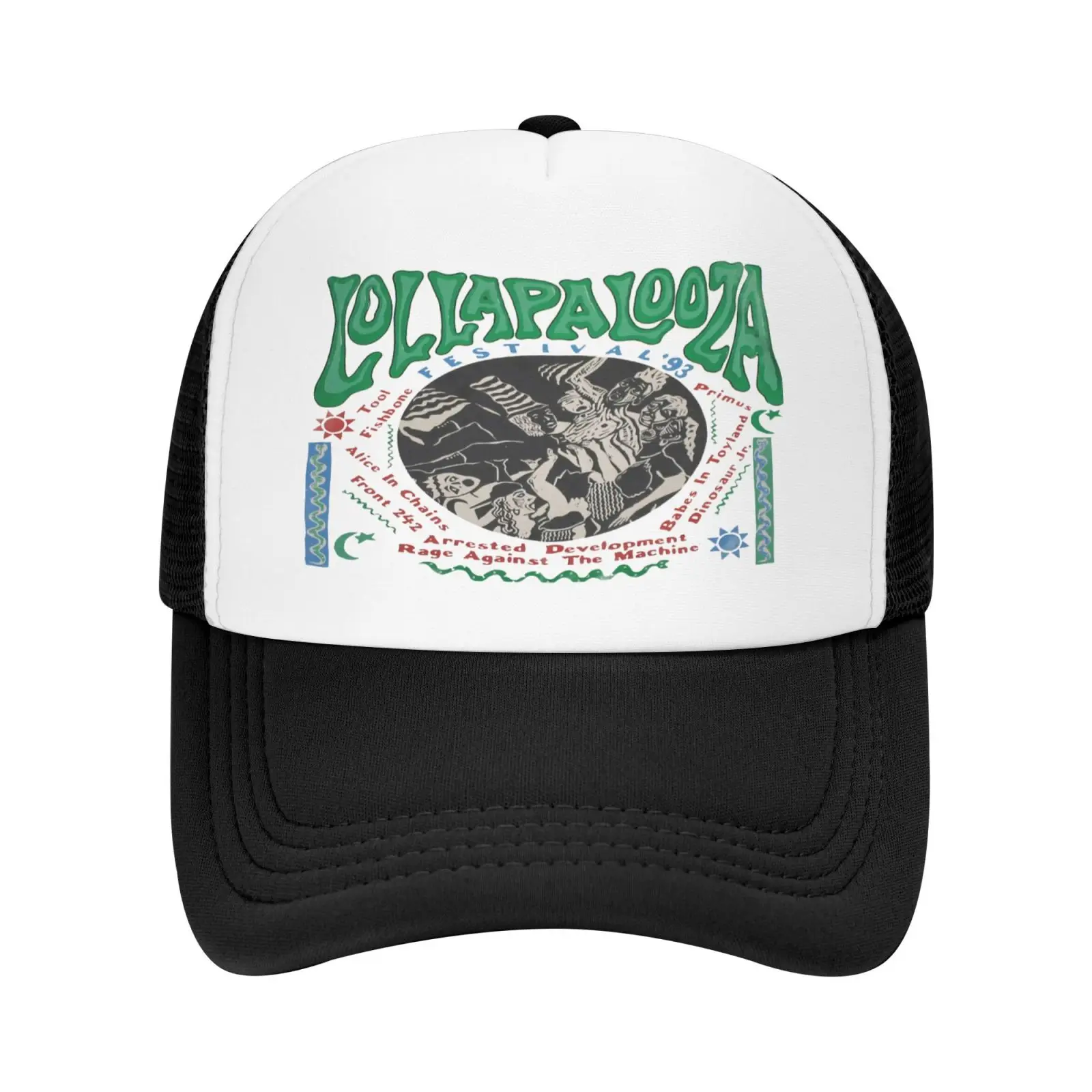 

1993 Lollapalooza Alice In цепи Кепка Primus Мужская Бейсболка мужская шапка облегающие мужские ковбойские кепки s для мужчин шапки Бразилия