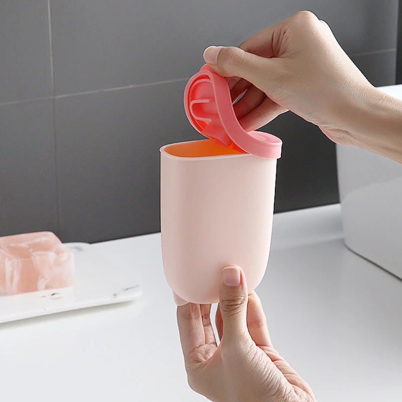 Силиконовая портативная мыльница водонепроницаемый контейнер для чехла милый