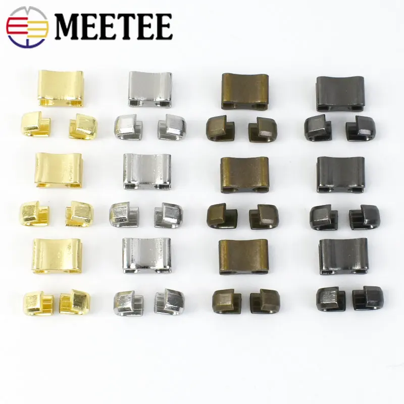 

50/100/200g 3 #5 #8 #10 # металлическая U-образная застежка-молния, сумка-стопор, верхняя остановка, нескользящий замок, комплект для ремонта молний, аксессуар для верхней части одежды