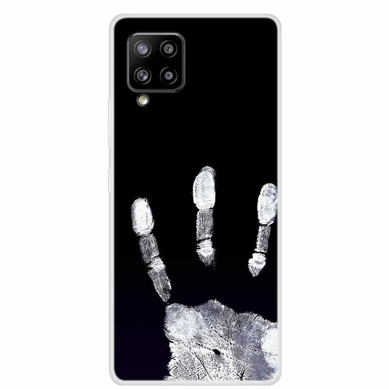 Роскошный чехол с цветочным рисунком для Samsung A42 5G мягкая задняя крышка из