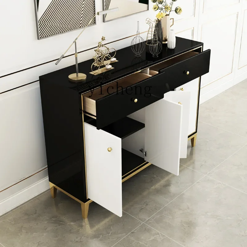 YY lekka luksusowa szafka boczna restauracja przygotowanie herbaty do przechowywania