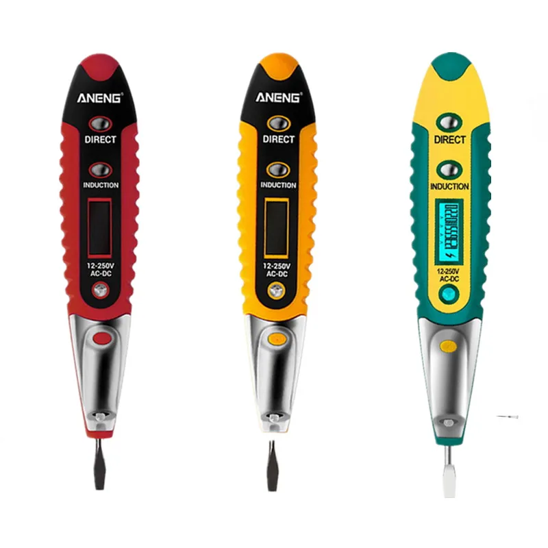 

Detect Electric Pen LED screen 12-250V Multi-purpose Portable ABS Universal Digital Digital Display 3 Types Auto Parts 1 Pc