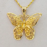 gold ethiopian butterfly pendant ethiopian butterfly pendant necklace wedding gift africanarabic coin