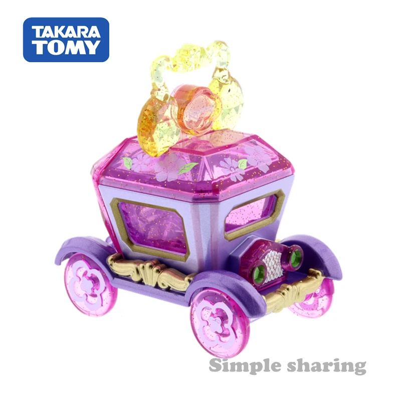 Tomy Takara Tomica Disney Motors Jewelry Way Vanity Carat Rapunzel Car Hot Pop Kids Toys Motor Vehicle Diecast Metal Model | Игрушки и