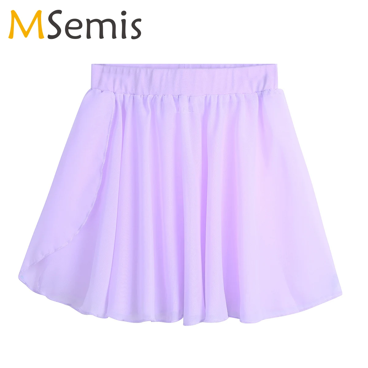 

Kids Girls Ballet Dance Skirt Ballerina Dress Gymnastics Leotard for Girls Dancer Basic Classic Chiffon Mini Pull-On Wrap Skirt