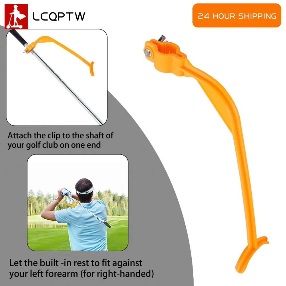 

Practice Guide Golf Swing Trainer Beginner Alignment Golf Clubs Gesture Correct Wrist Training Aids Tools Golf Accessories