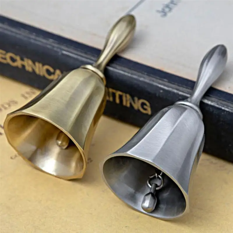 

Metal Bell for Bar Restaurant Hand Bell Call Bell Desktop Zinc Alloy Bell