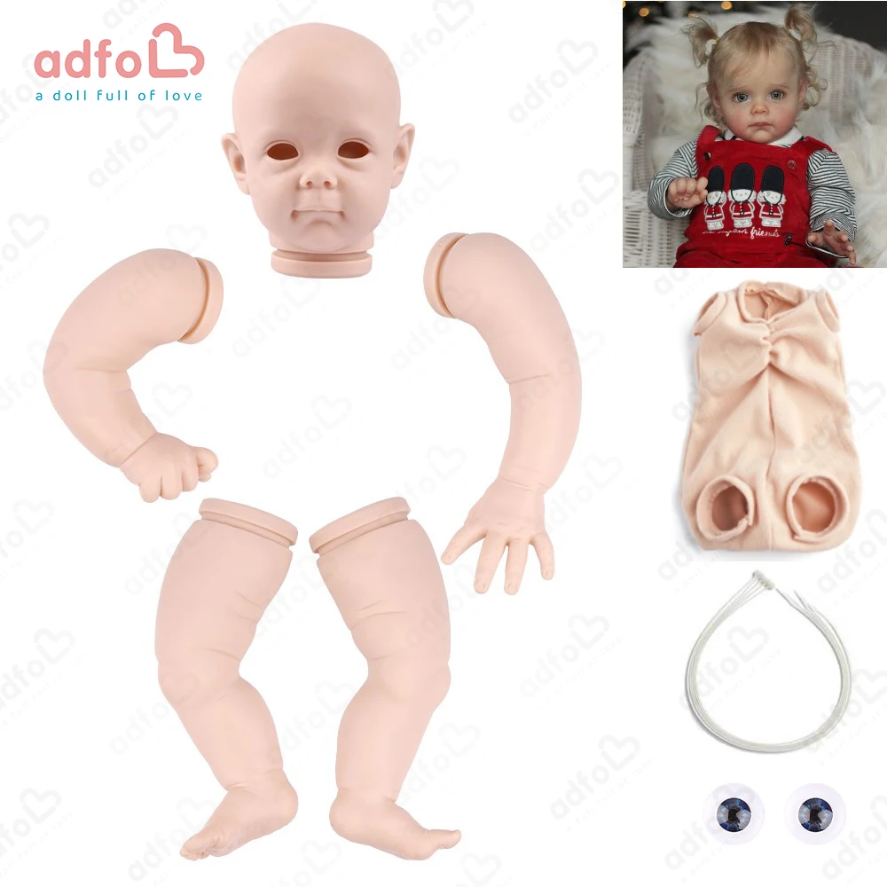 Набор для творчества ADFO 22 дюйма Maggi без рисунка детские игрушки Новорожденные мягкие виниловые неокрашенные необработанные части LoL подарки ручной работы Куклы для девочек