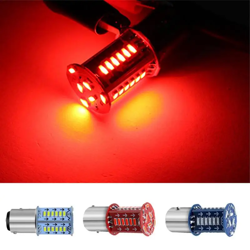 

Motorcycle Brake Light Bulb Stop Lamps Motorcycle LED Flashing Bulbs Brake Light Fast Response Stop Brake Tail Motorbike Light