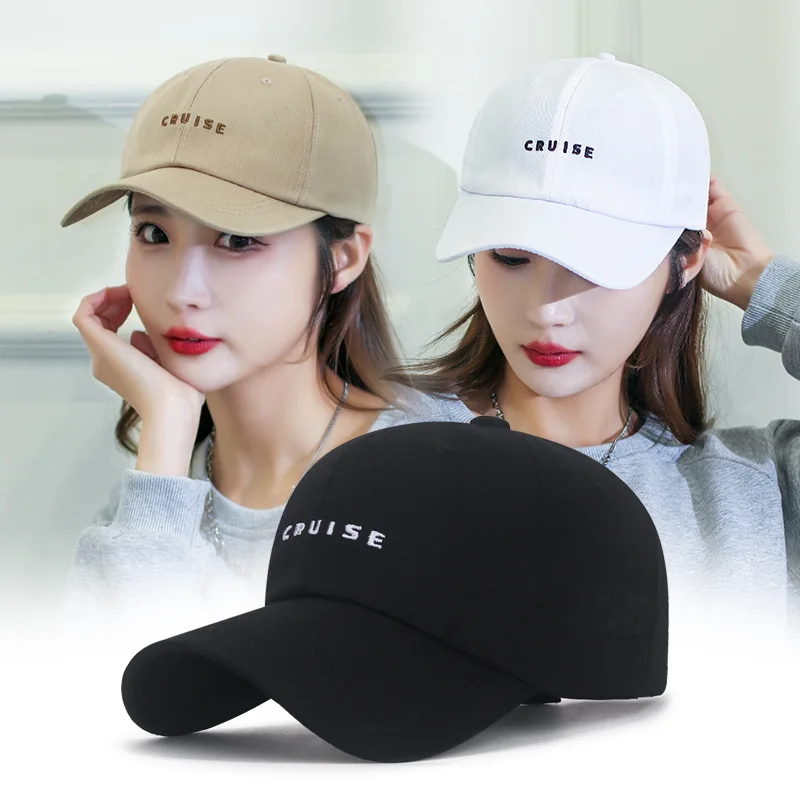 

YQ 2023 Four Seasons New Letter Hat Young Student Male and Female Couple Sunshade Duck Tongue Hat Casual Sunscreen Baseball Cap