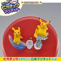 pokemon pocket monster collection pikachu refrigerator magnet doll gifts toy model anime figures collect ornaments