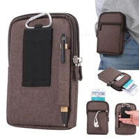 for infinix note 12 pro 4g 5g cowboy cloth fabric phone pouch case for note 12i 12 vip 11s 11 pro 8i belt clip wallet waist bag