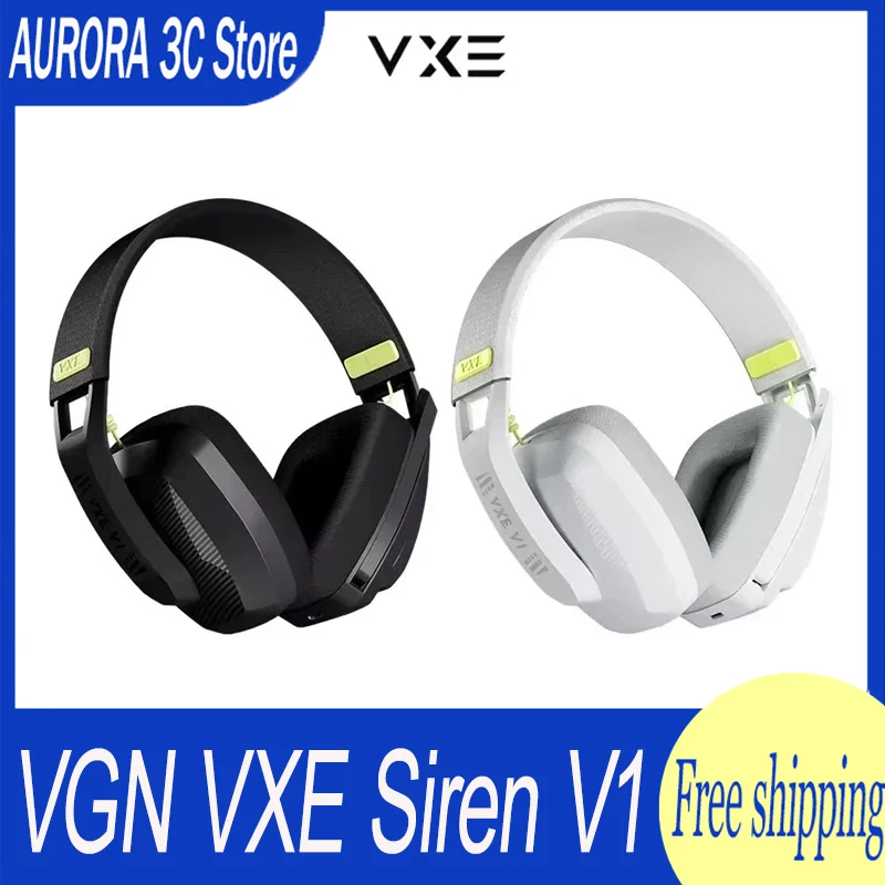 Наушники VGN VXE Siren V1 двухрежимные наушники с шумоподавлением беспроводные игровые