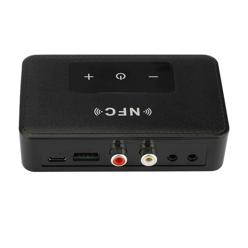 

Bluetooth 5,0 передатчик приемник беспроводной 3,5 мм AUX NFC к 2 RCA аудио адаптер для автомобильного ТВ Tereo системы