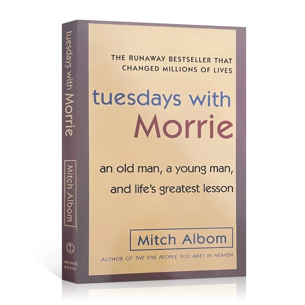 

Книга с самым большим уроком по вторым месяцам жизни от Mitch Albom, значение жизни, английские книги для чтения для взрослых