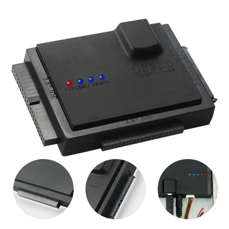 

Адаптер для жесткого диска 1 шт., преобразователь для жесткого диска 3,5 дюйма SATA IDE HDD CD