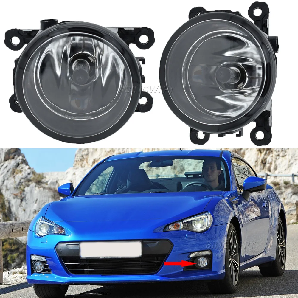 

Светодиодные противотуманные фары 2 шт./лот, DRL 12 В H11, фары для Subaru BRZ 2013 2014 2015 2016, светодиодные дневные ходовые огни, противотуманные фары в сб...