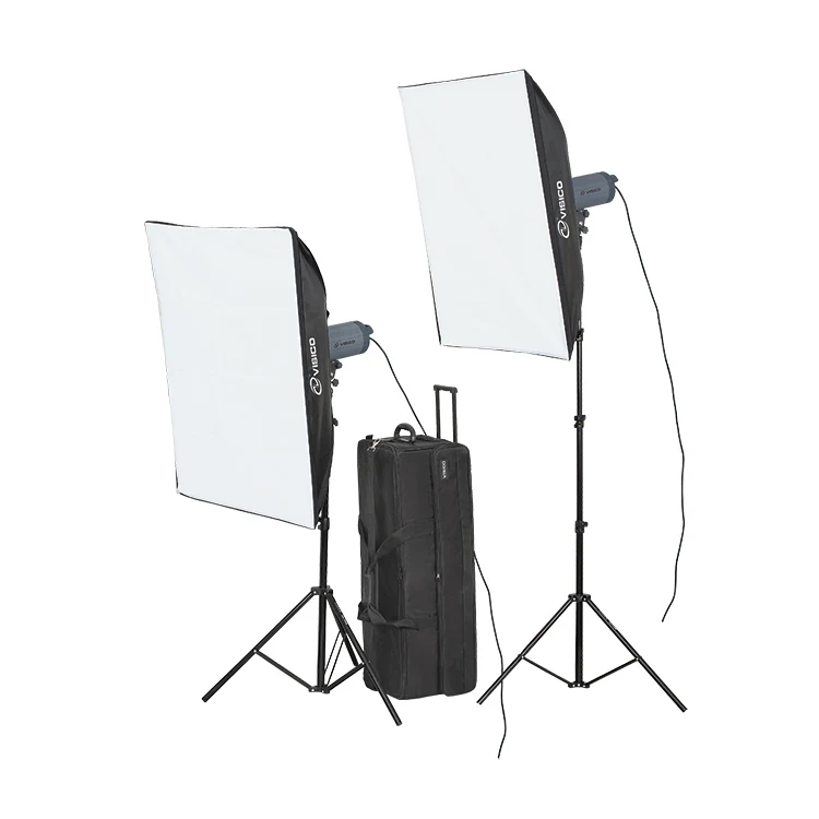 

Professional Photography Photo Studio Soft Box Light Kit with TTL Flash Head, Light Stand and Kit Bag