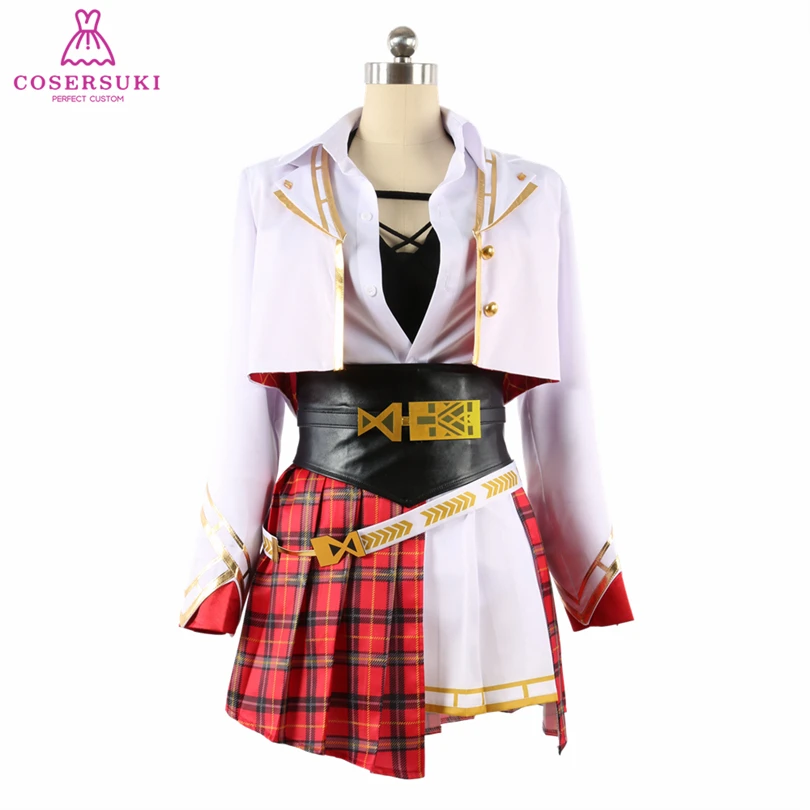 Vtuber Nijisanji ILUNA Scarle Yonaguni Косплей Костюм Карнавальный Хэллоуин Рождественский