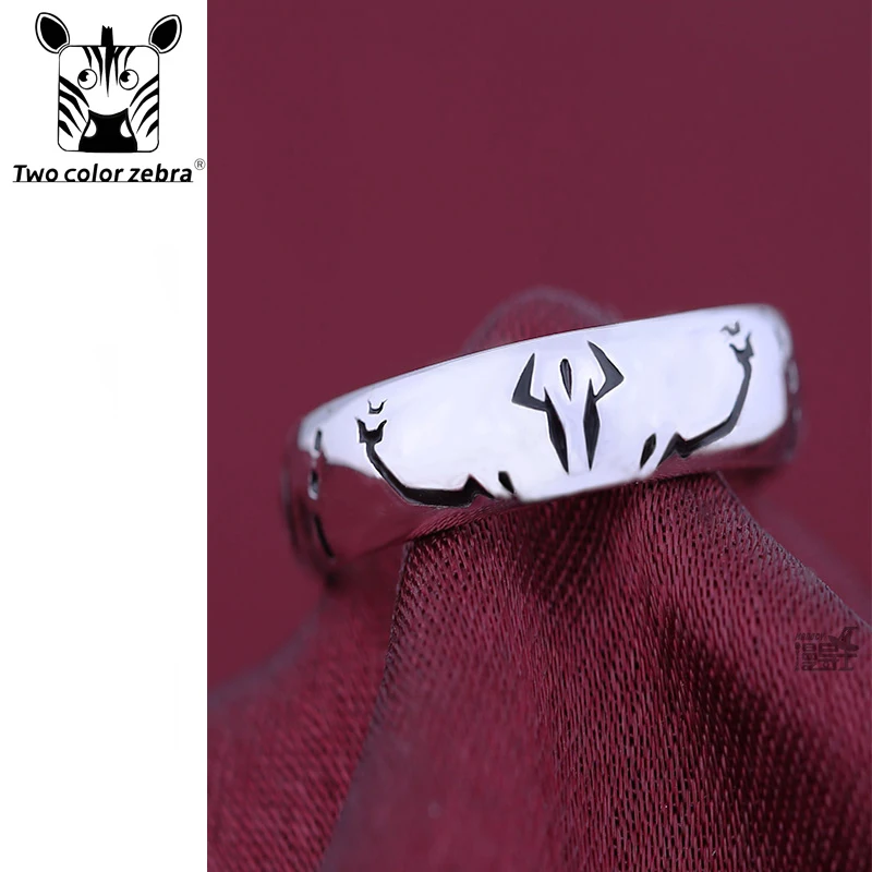 

Cosplay Anime Jujutsu Kaisen Ryomen Sukuna Cosplay Costumes Metal Ring Adjustable Unisex Men Jewelry Accessories Prop