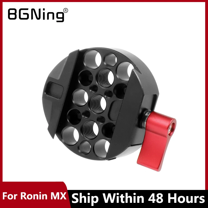 

BGNing Camera Quick Release Plate Adapter with 3/8 Screw Mount For Ronin MX DSLR Camera Fotografica Studio Kit Stabilizer