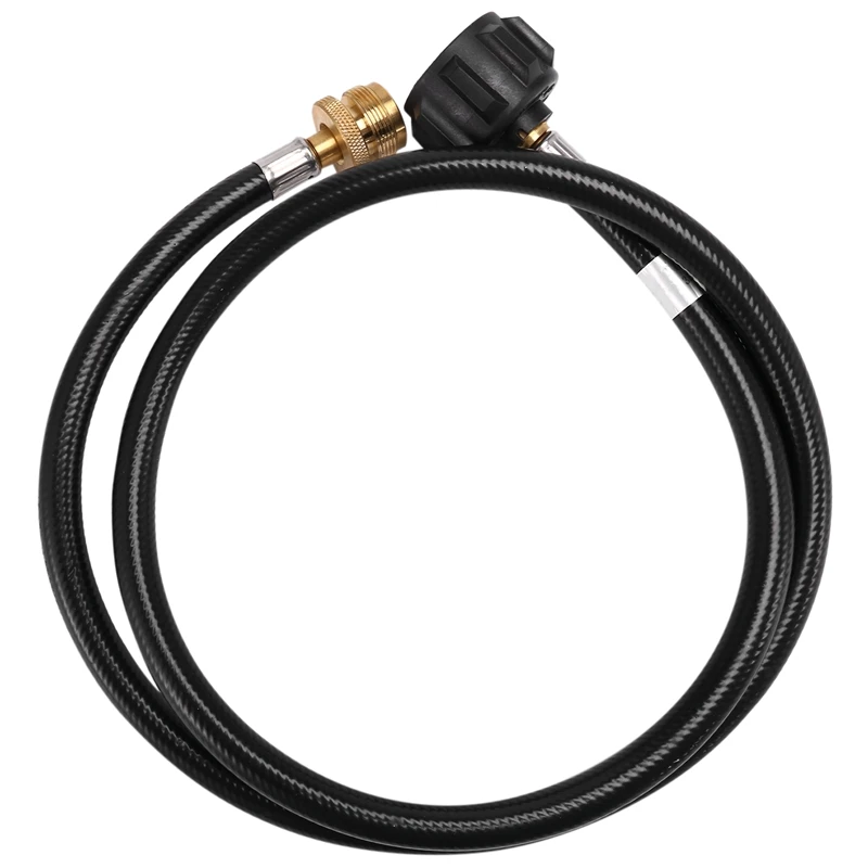 

Hot YO-4FT Propane Refill Hose Adapter, Propane Tank Adapter Hose 1Lb To 20Lb Converter, Extension Hose (QCC1 Inlet)