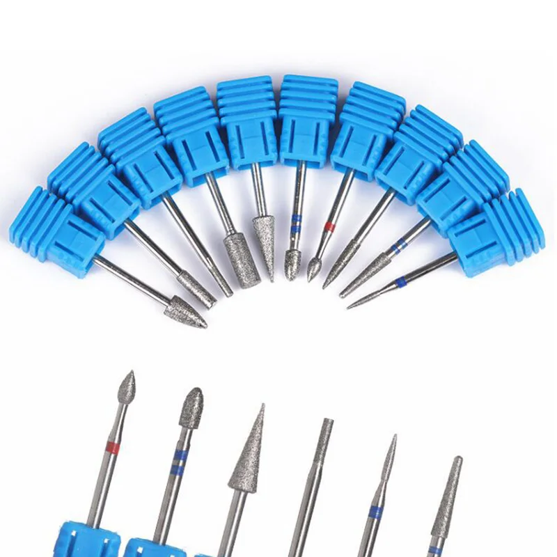 

Фрезер для маникюра и педикюра с синим гелем