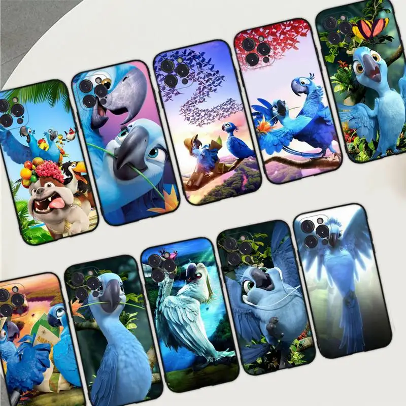 

Disney Rio 2 Phone Case Silicone Soft for iphone 14 13 12 11 Pro Mini XS MAX 8 7 6 Plus X XS XR Cover