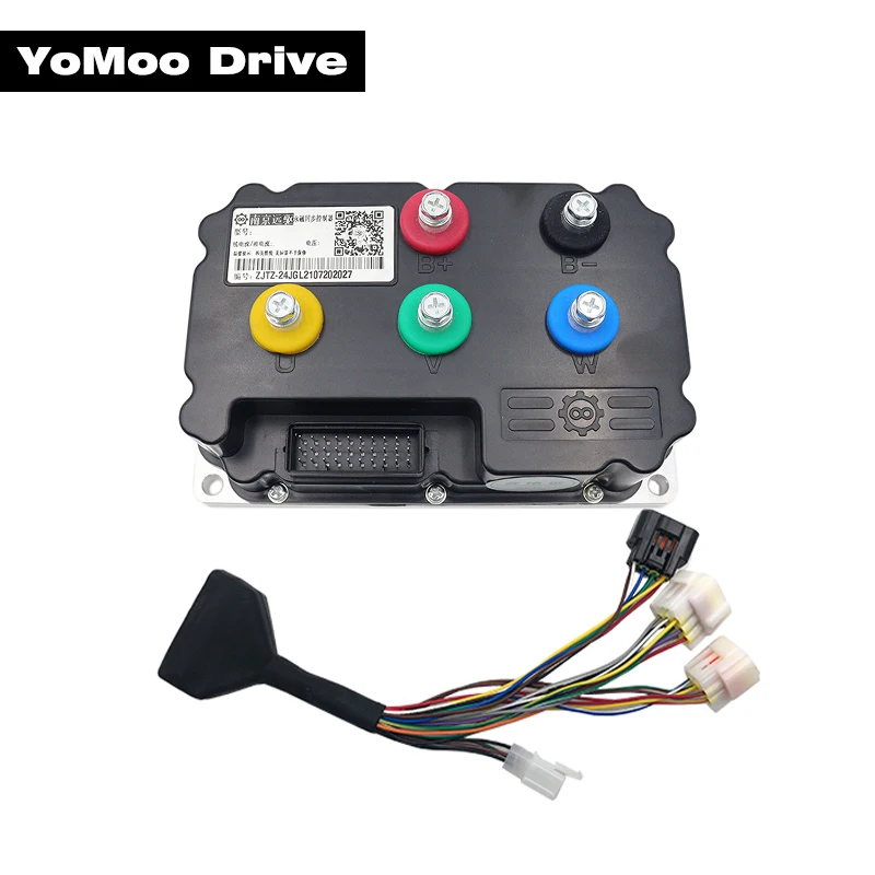 Fardriver ND96530 YCK 096330 D 96V Peak 530A 5KW-6KW BLDC синусоидальный контроллер двигателя для